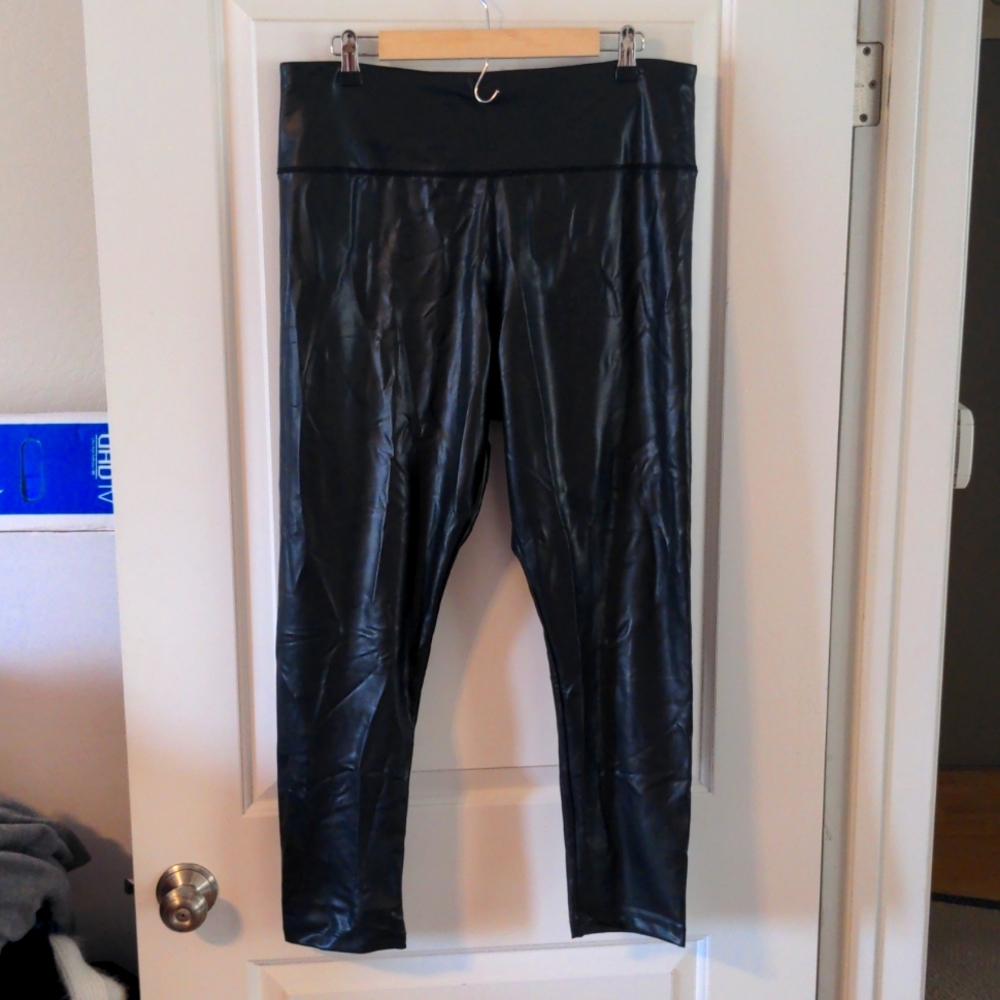 Pleather Leggings by New York & Company